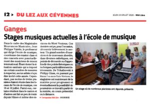 EMAC Journal Midi libre 23072020