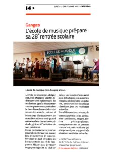 EMAC journal MIDI LIBRE le 13092021