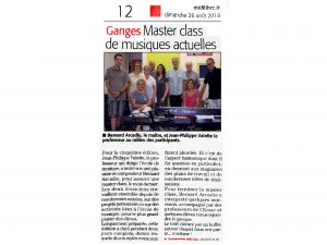 EMAC journal Midi Libre le 26082018